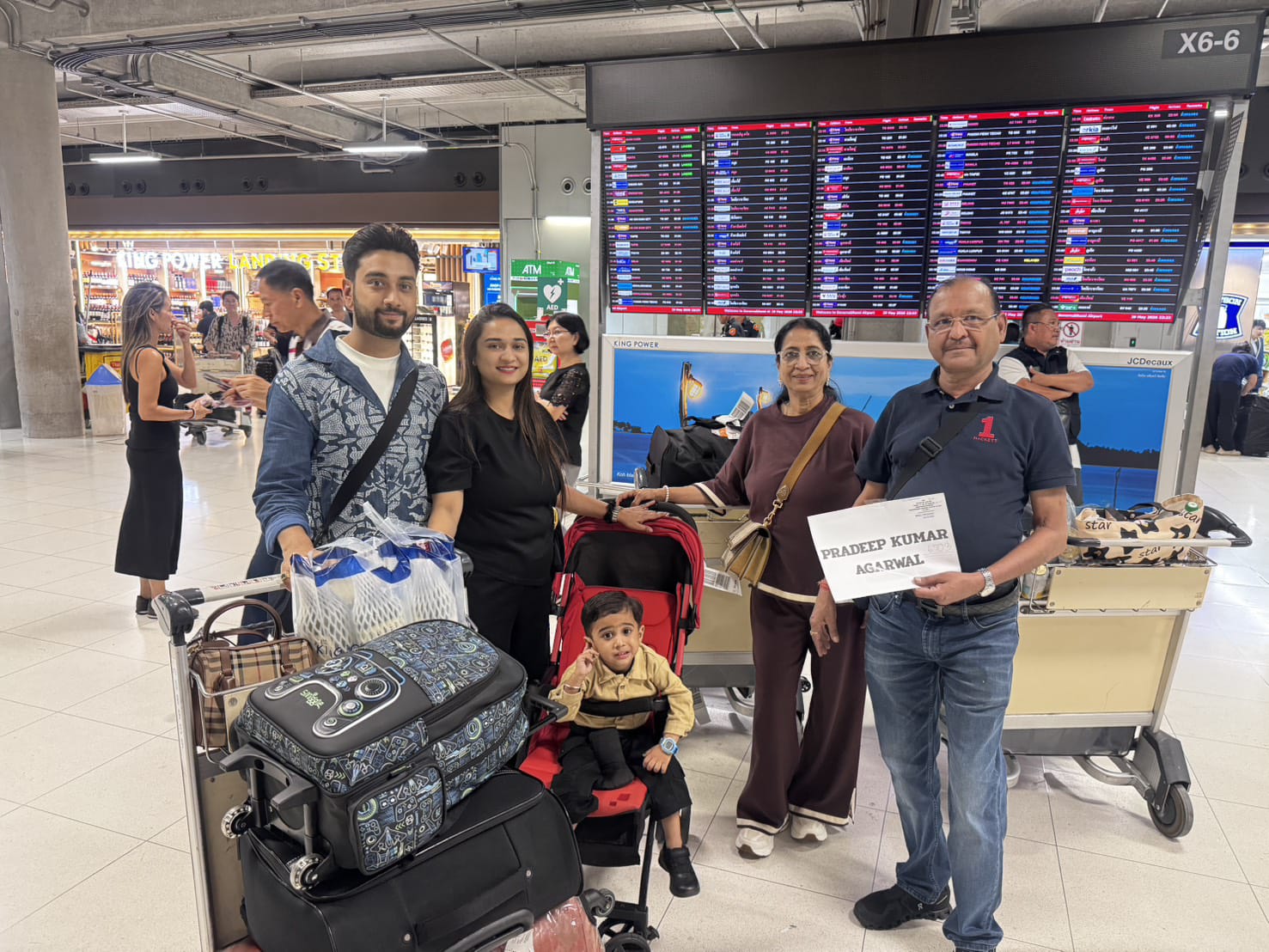 Receiving Guest At Airport